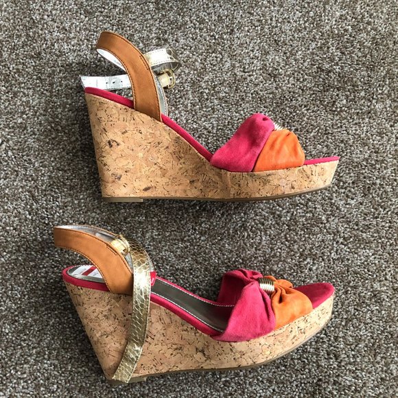 ALFANI JANEIRAORG WEDGE‎ SANDALS - Picture 1 of 8